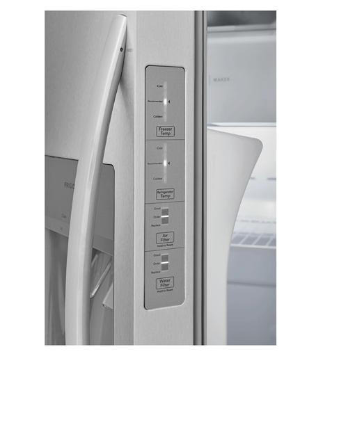 Frigidaire 22.3 Cu.Ft. 33'' Standard Depth Side by Side Refrigerator